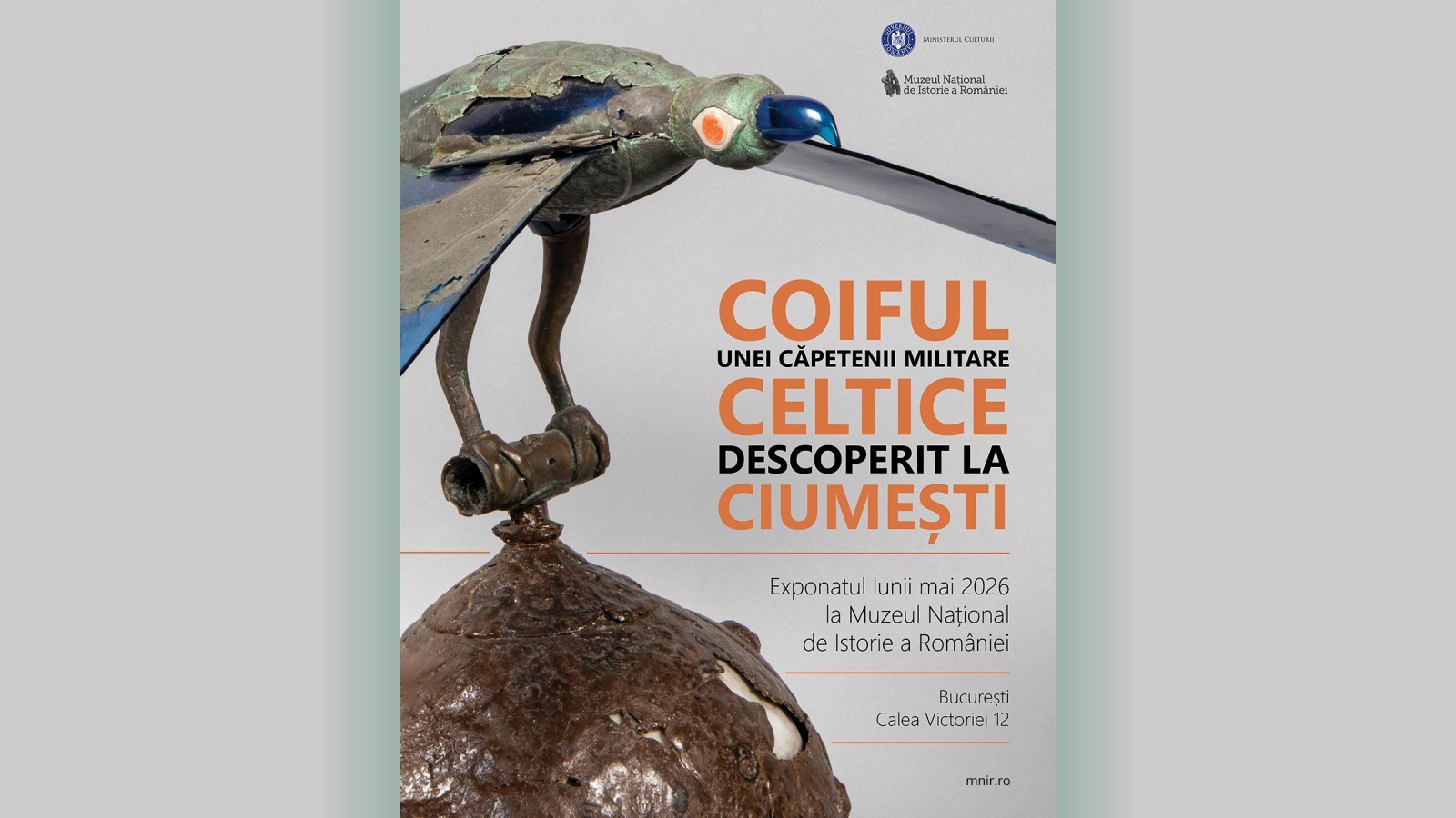 Coiful unei căpetenii militare celtice, descoperit la Ciumești
