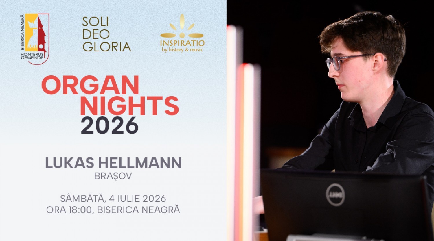Organ Nights - Lukas Hellmann la Biserica Neagră