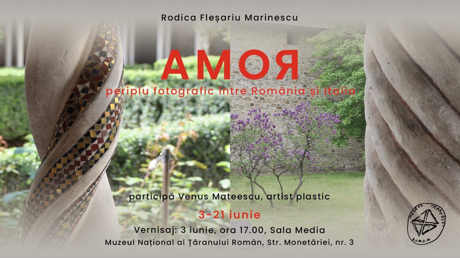 AMOR – PERIPLU FOTOGRAFIC ÎNTRE ROMÂNIA ȘI ITALIA