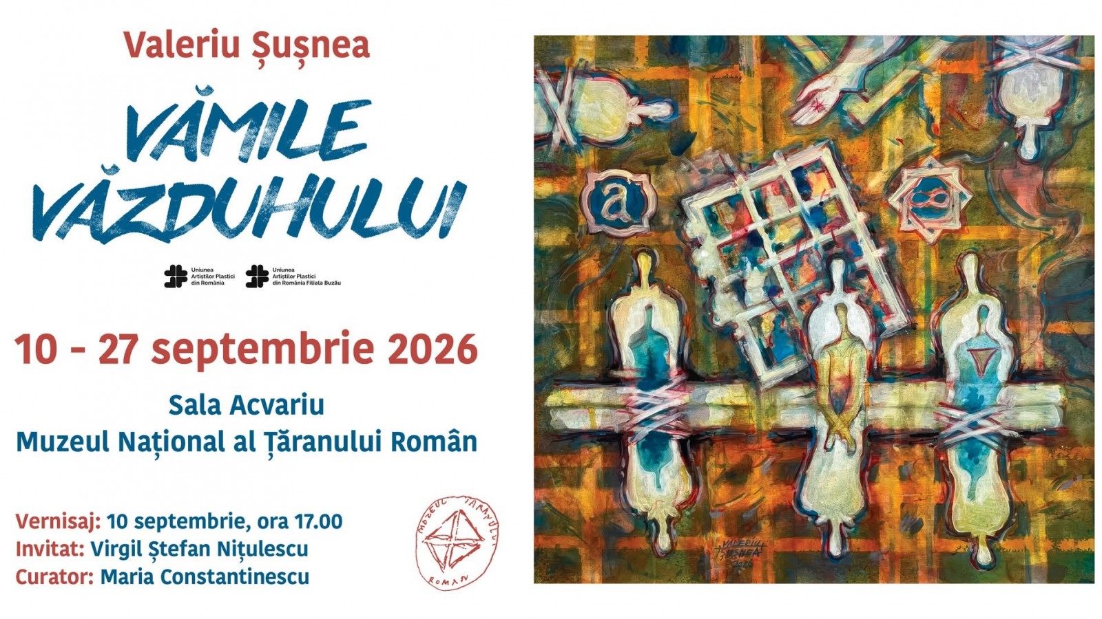 VĂMILE VĂZDUHULUI / Expoziție personală de pictură Valeriu Șușnea