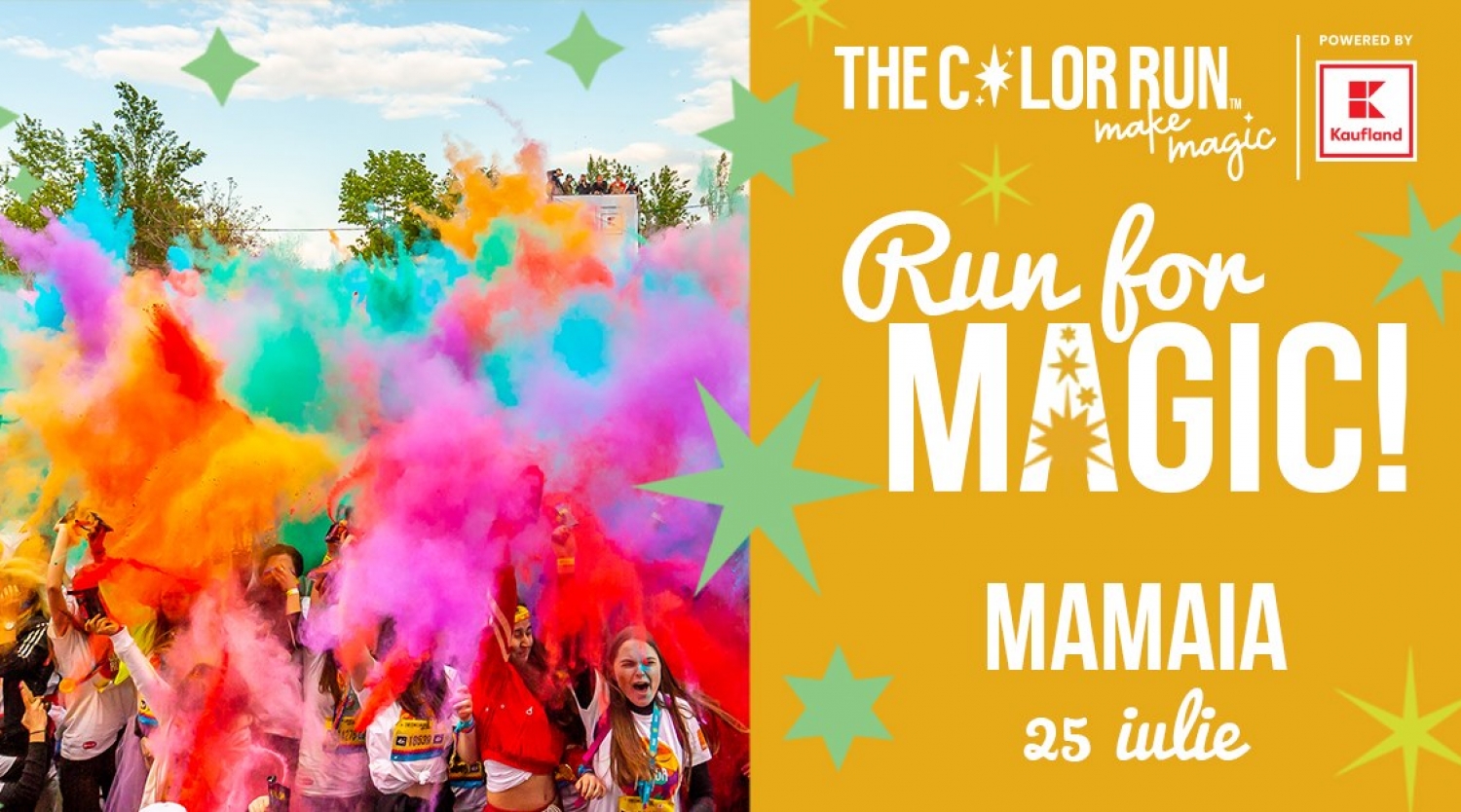 The Color Run Make Magic Mamaia powered by Kaufland 2020 Constanța