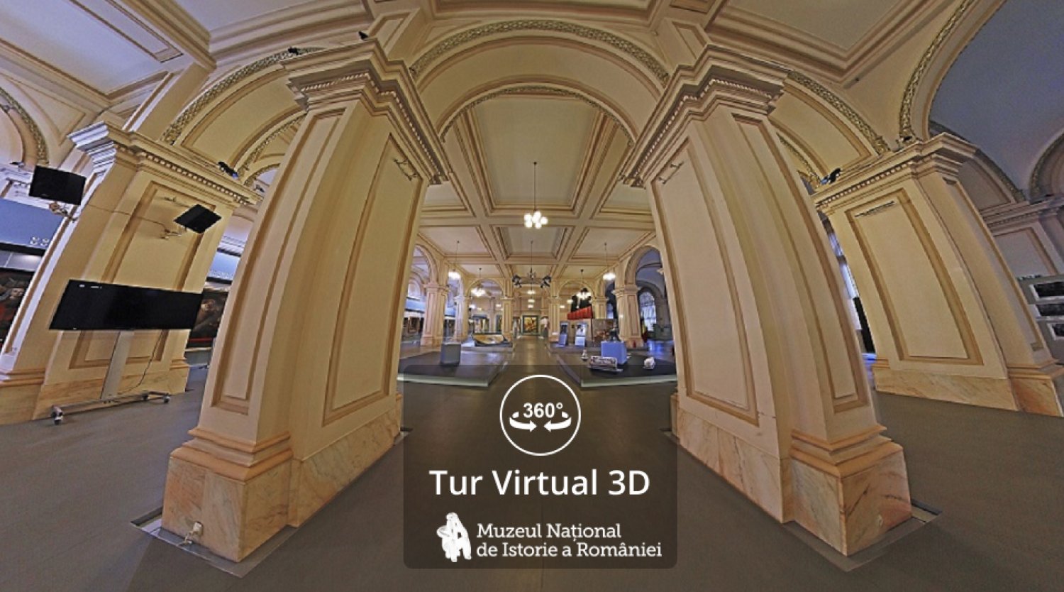 Tur virtual 3D - Muzeul National de Istorie a Romaniei