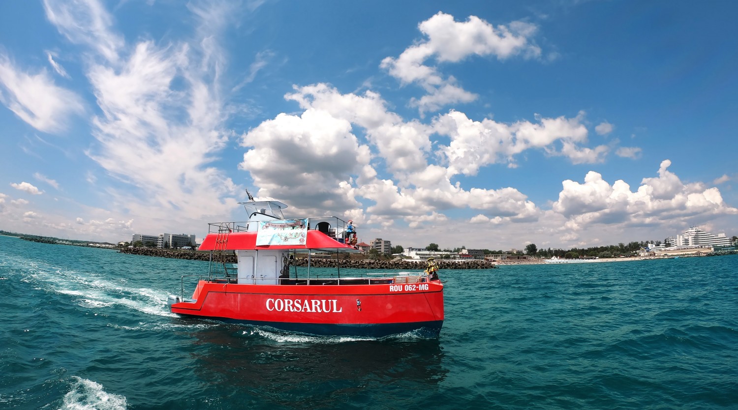 home delivery brand name Distribution Plimbări pe mare cu "Corsarul" din Portul Turistic Mangalia | BookTes