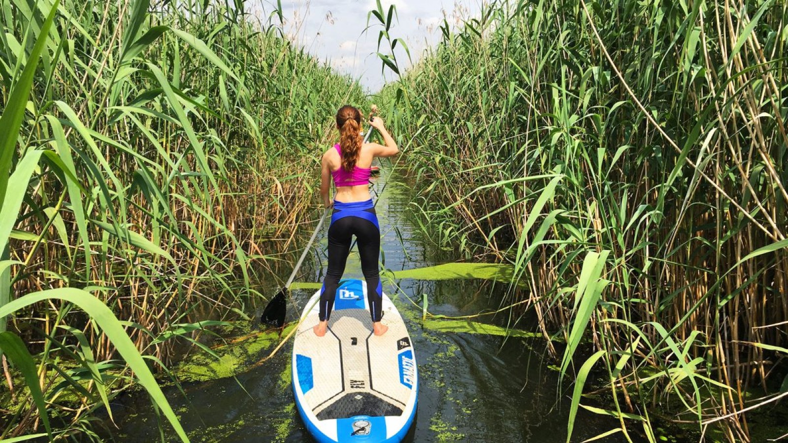 Explorează natura practicând Stand Up Paddle în Comana