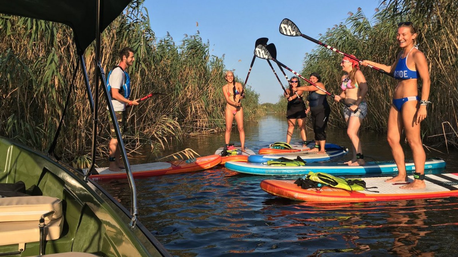 Explorează natura practicând Stand Up Paddle în Delta Dunării Mila 23