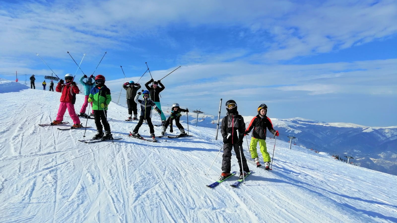 Tabără de ski în Retezat