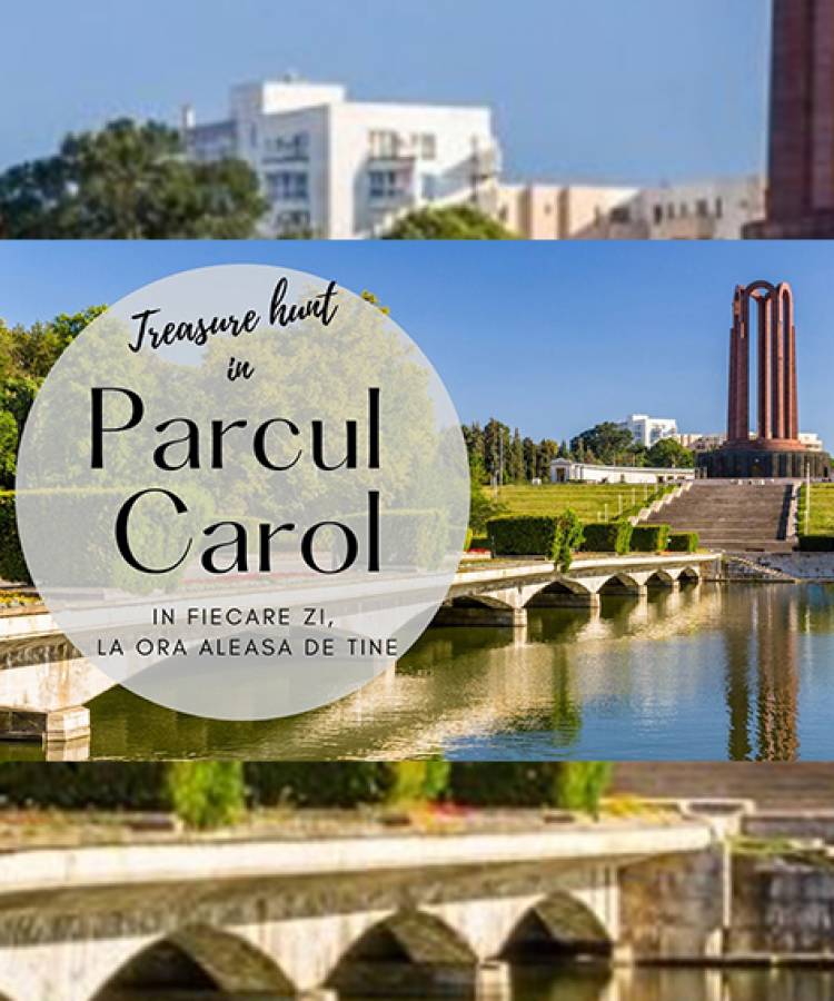 Treasure hunt în Parcul Carol din București