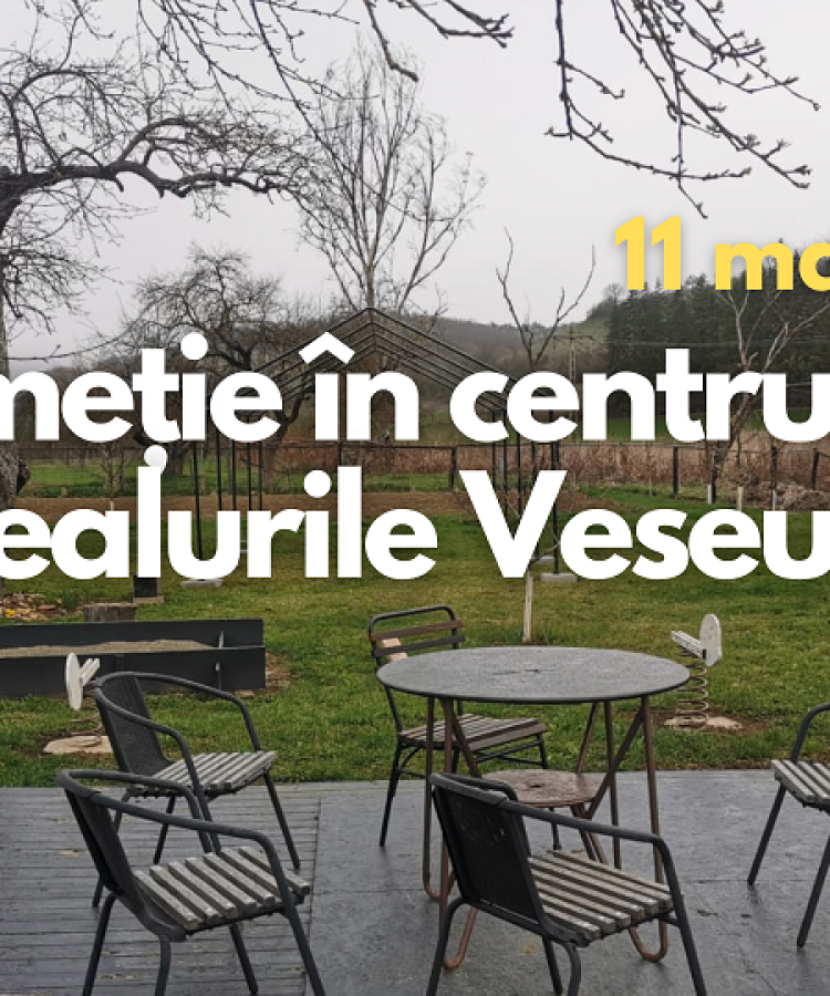 Drumeție în centrul țării: pe dealurile Veseudului