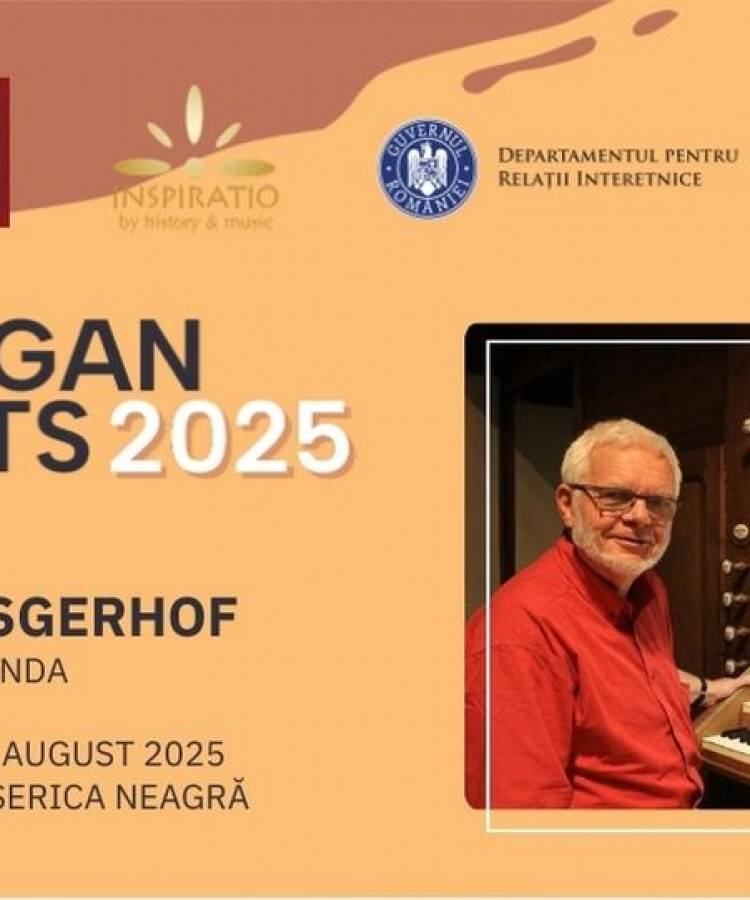 Organ Nights - Bert Wisgerhof la Biserica Neagră