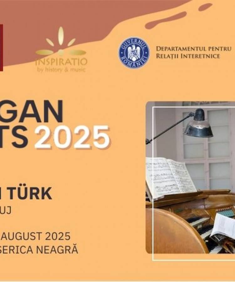Organ Nights - Erich Türk la Biserica Neagră